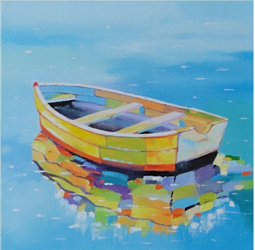 Kolorowa łódź — Tomasz Buchowicz